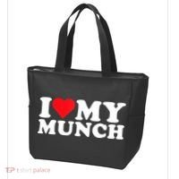 I Love My Munch I Heart My Munch For Munching Lover Tote Bag thumb 3