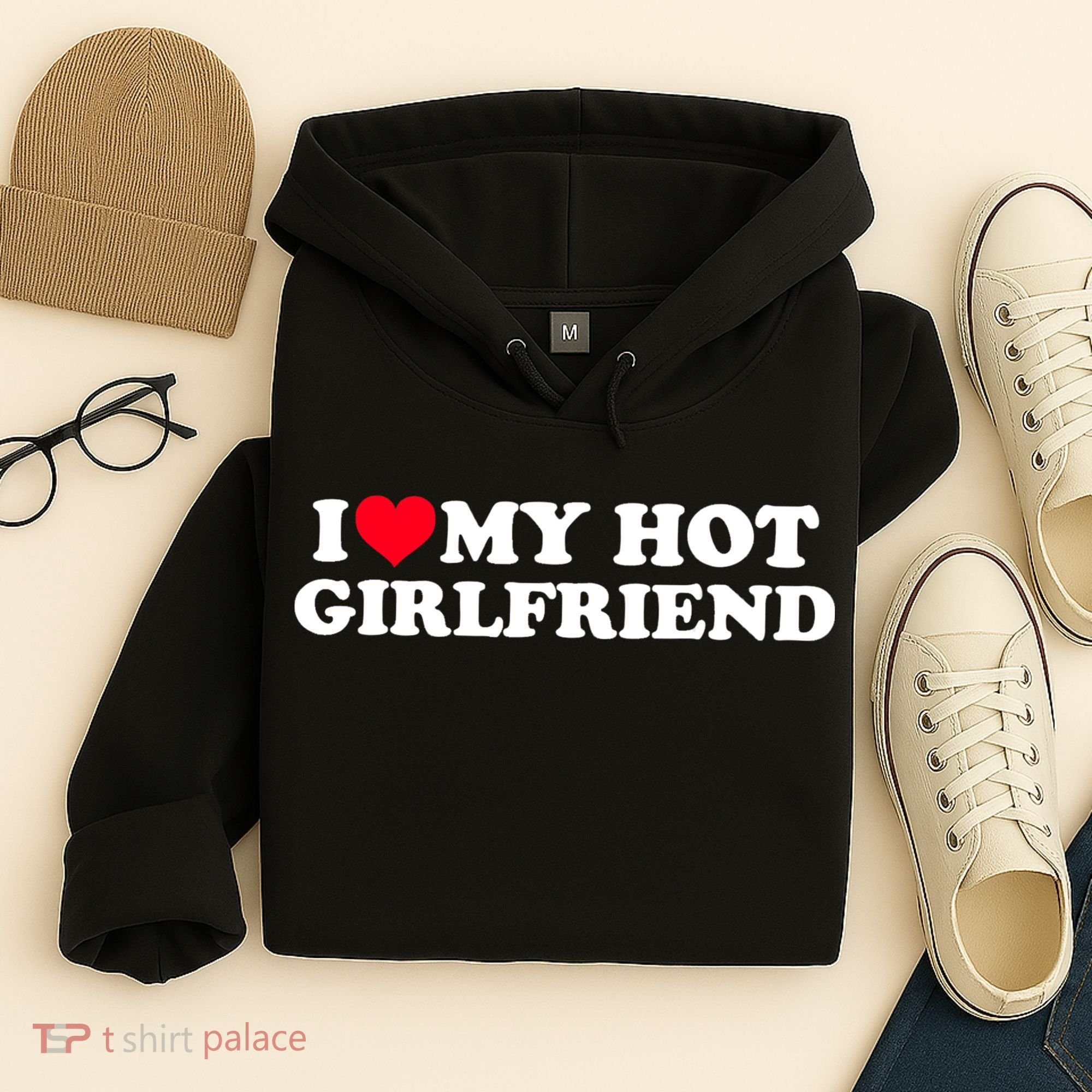I Love My Hot Girlfriend Gift For Boy Hoodie