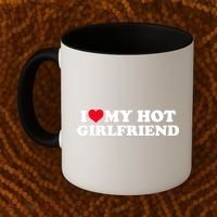 I Love My Hot Girlfriend Gift For Boy Coffee Mug thumb 2