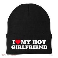 I Love My Hot Girlfriend Gift For Boy Beanie thumb 0