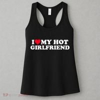 I Love My Hot Girlfriend Gift For Boy Women's Tank Top thumb 3
