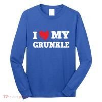 I Love My Grunkle Favorite Family Member Valentines Gift Long Sleeve Shirt thumb 0
