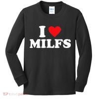 I Love Milfs Kids Long Sleeve Shirt thumb 0