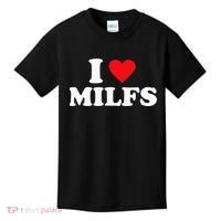 I Love Milfs Kids T-Shirt thumb 0