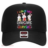 I Love My Daycare Bunnies Teacher Easter Day Hat thumb 0