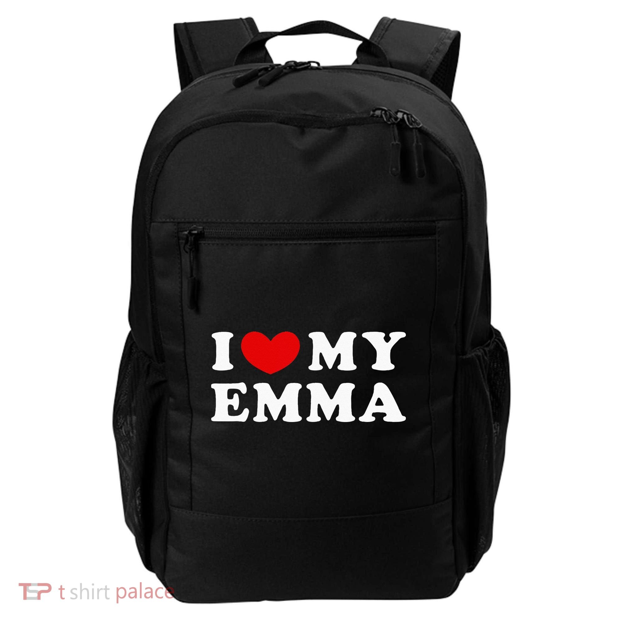 I Love My Emma I Heart My Emma Backpack