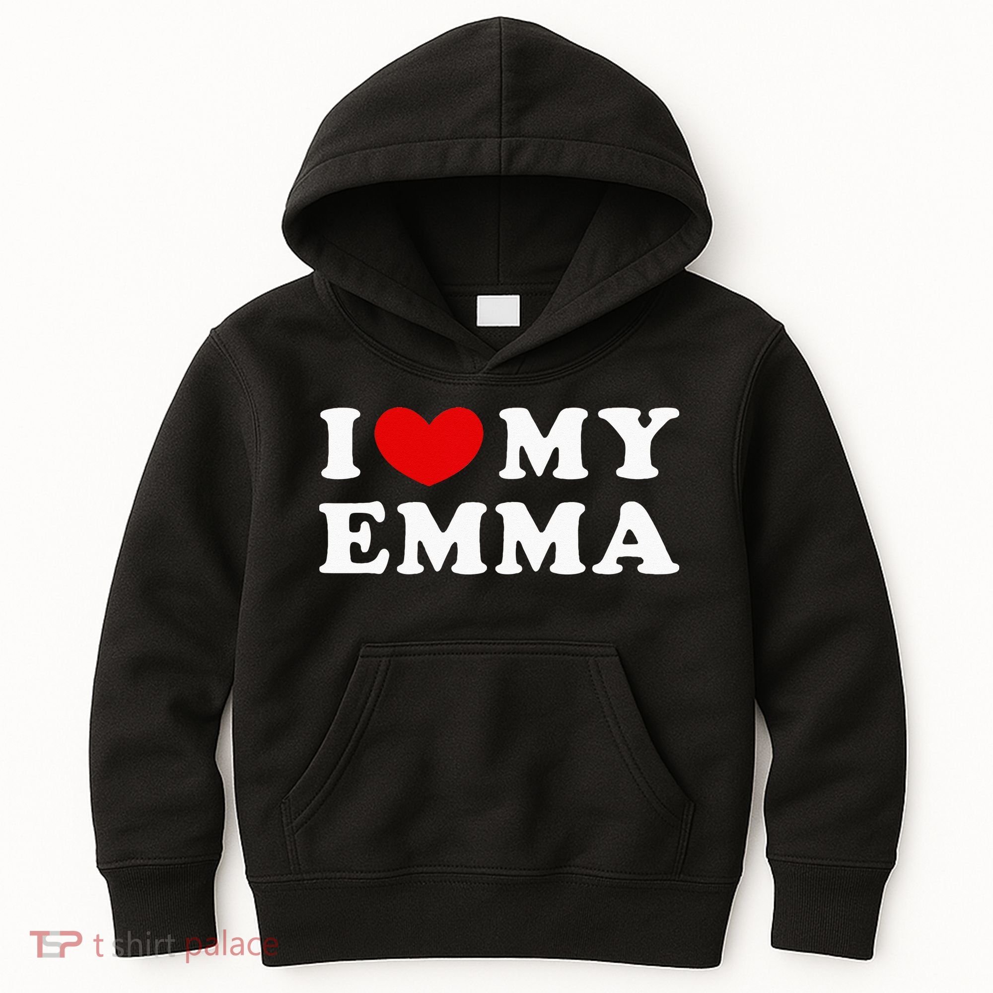 I Love My Emma I Heart My Emma Kids Hoodie