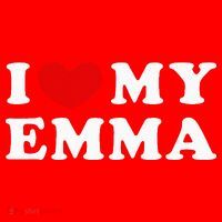 I Love My Emma I Heart My Emma Santa Hat thumb 1