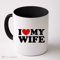 I Love My Wife Coffee Mug thumb 0