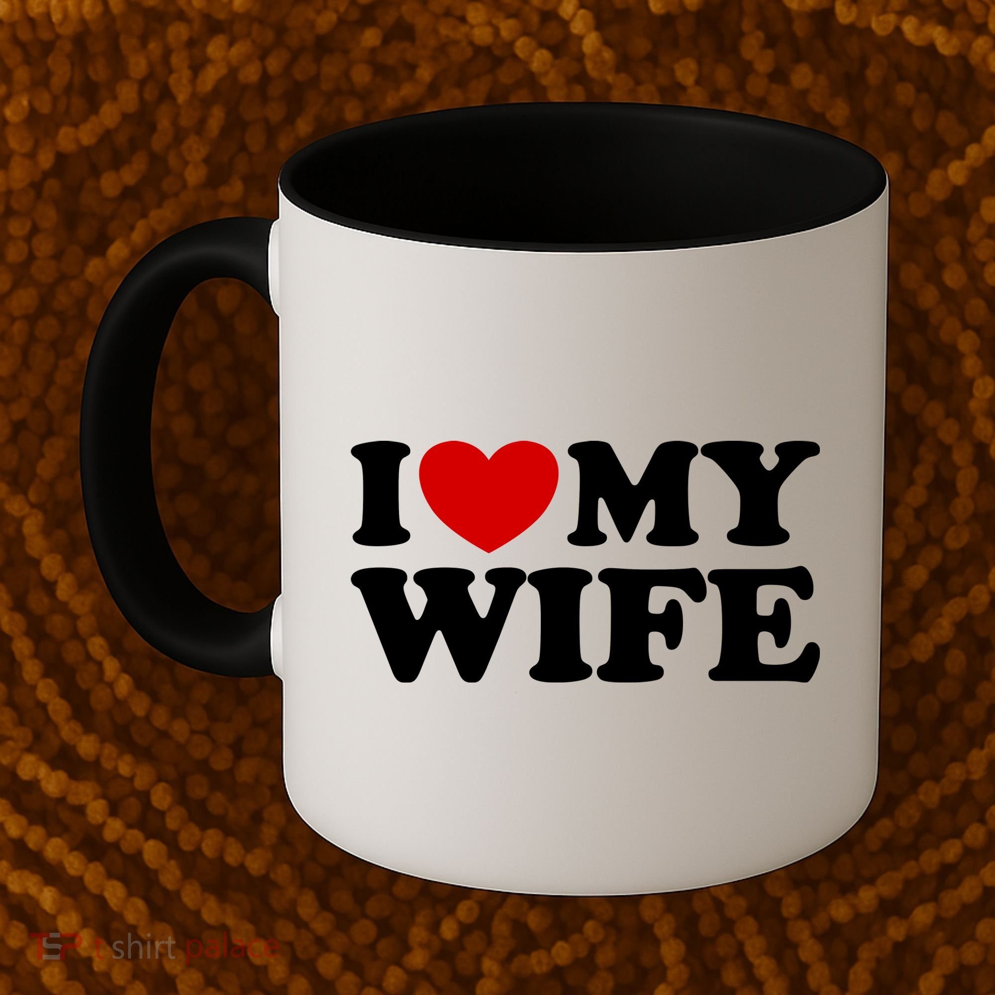 I Love My Wife Coffee Mug
