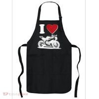 I Love Motorcycles Apron thumb 0