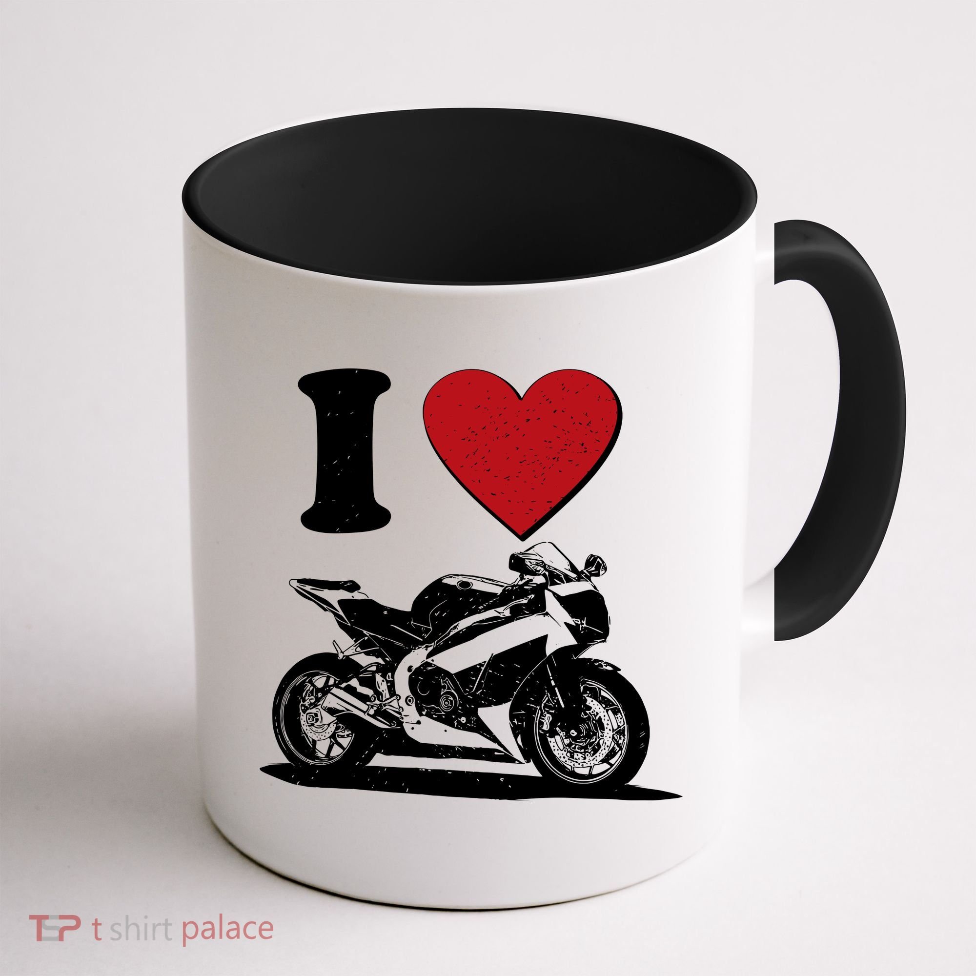 I Love Motorcycles Coffee Mug