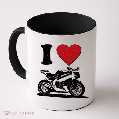 I Love Motorcycles Coffee Mug