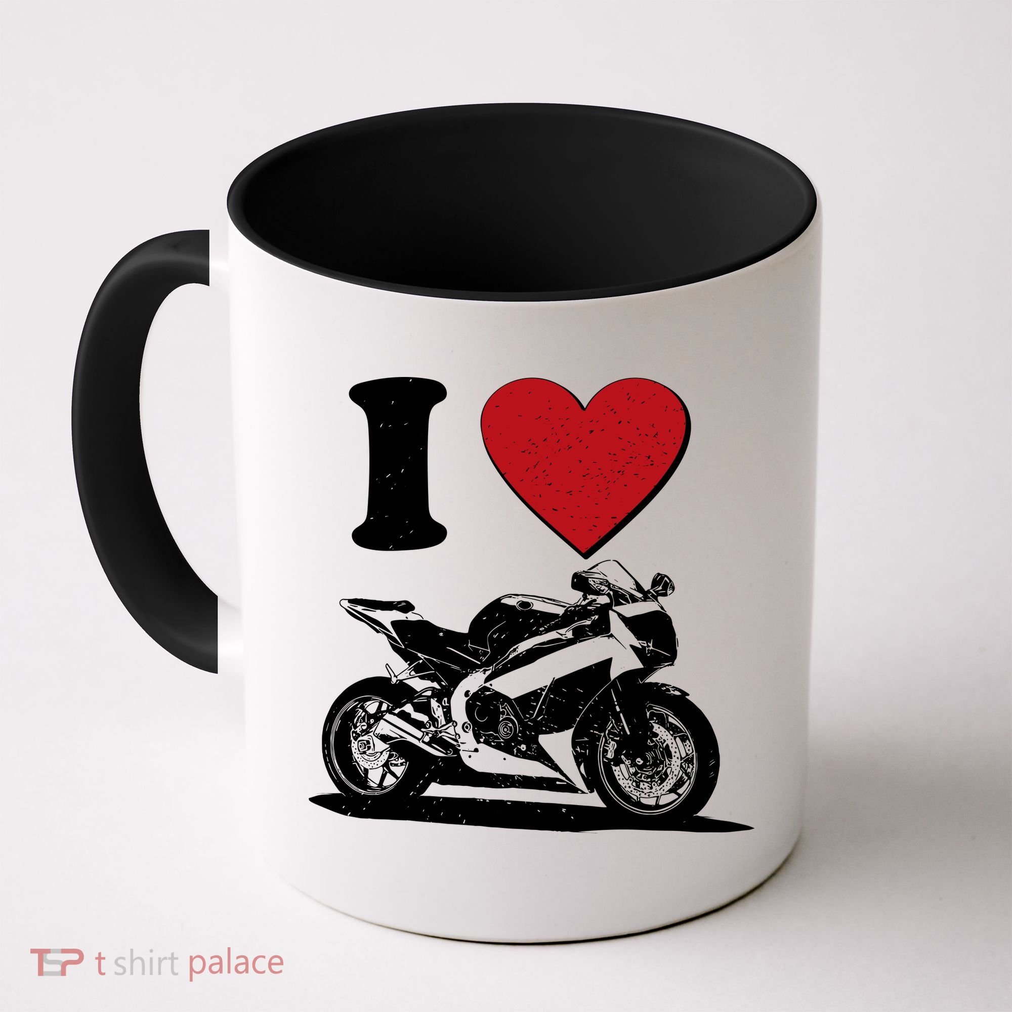 I Love Motorcycles Coffee Mug