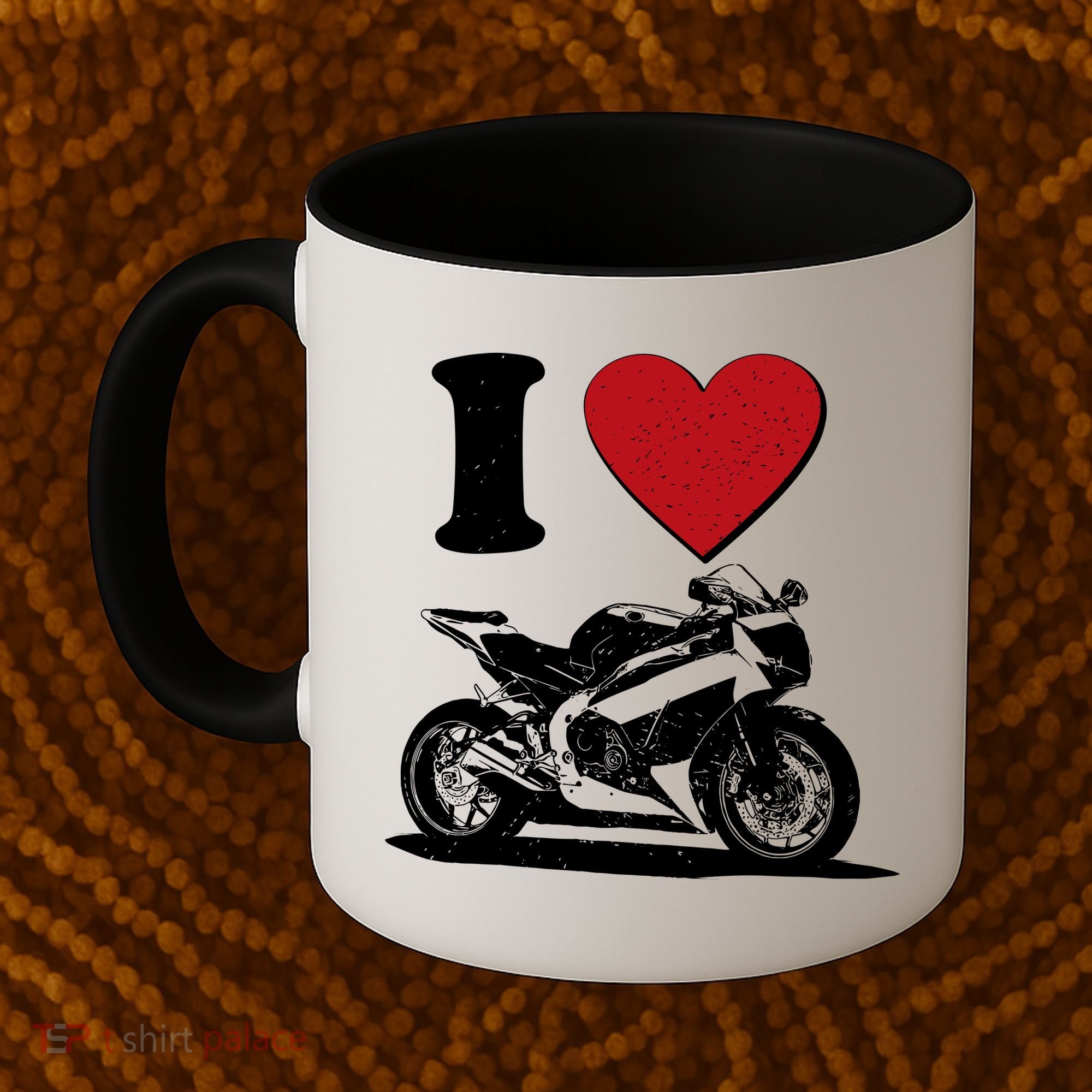 I Love Motorcycles Coffee Mug