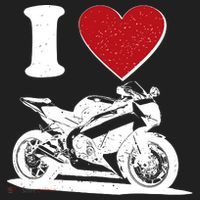 I Love Motorcycles Hat thumb 2