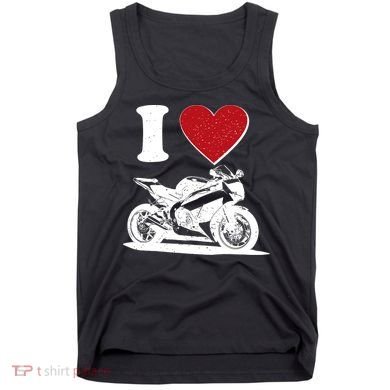 I Love Motorcycles Tank Top
