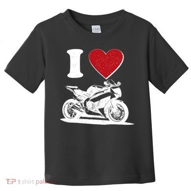I Love Motorcycles Toddler T-Shirt
