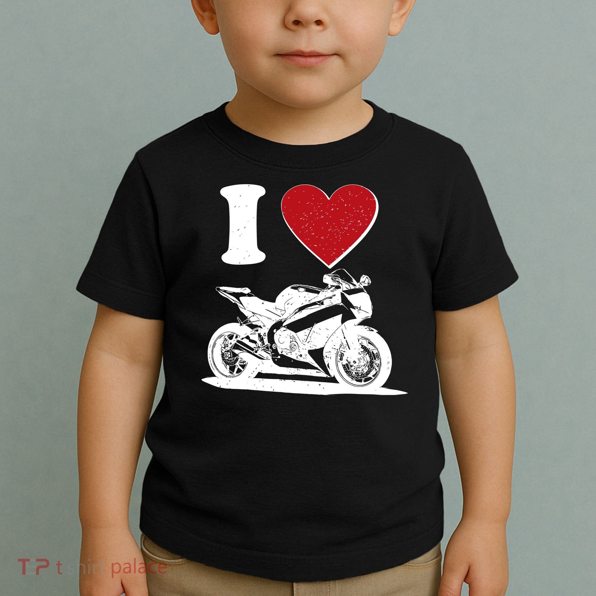 I Love Motorcycles Toddler T-Shirt