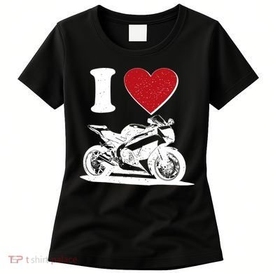 I Love Motorcycles Women's T-Shirt