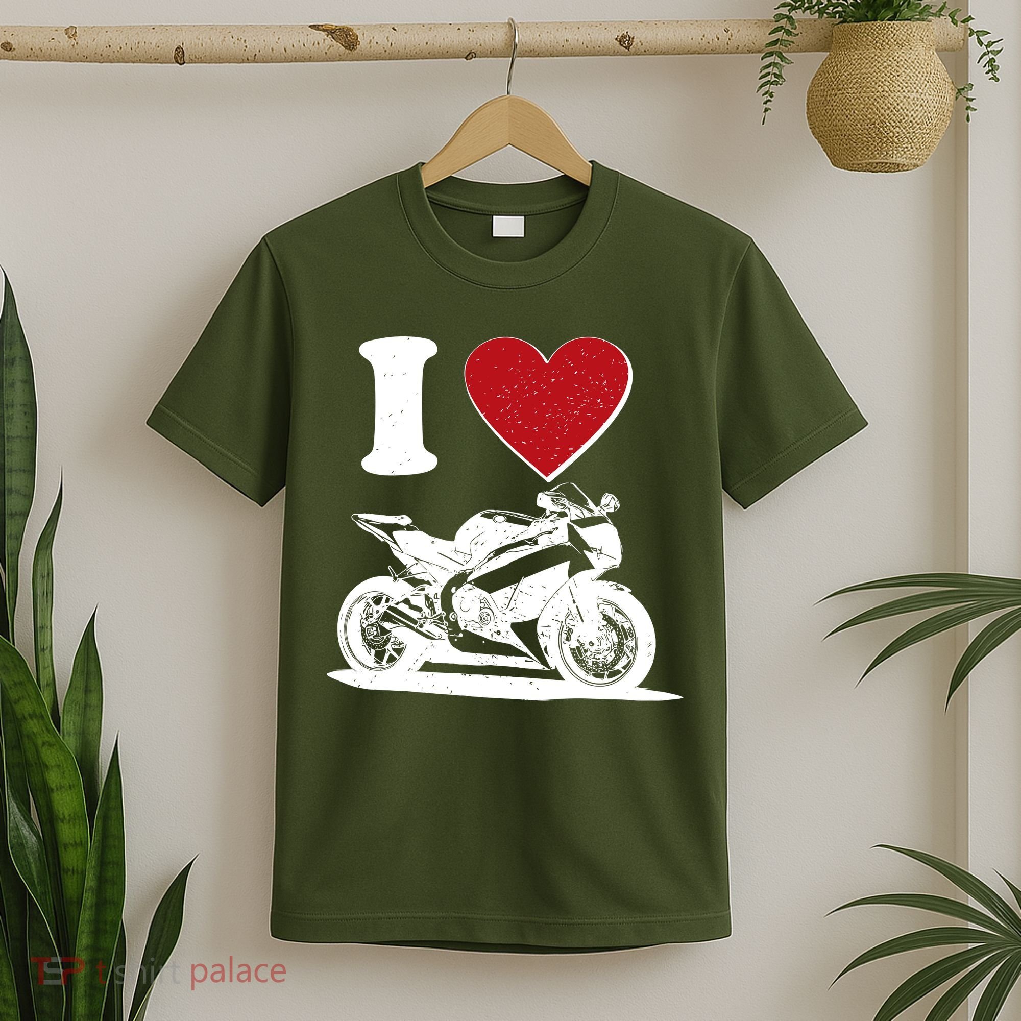 I Love Motorcycles T-Shirt