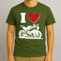 I Love Motorcycles T-Shirt thumb 3
