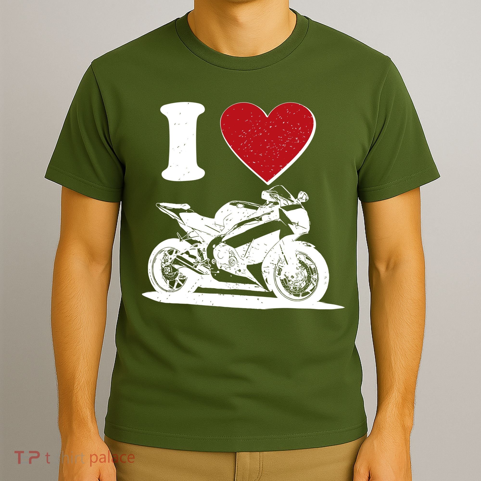 I Love Motorcycles T-Shirt