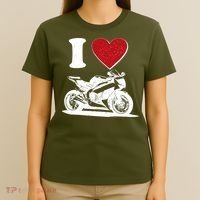 I Love Motorcycles T-Shirt thumb 4
