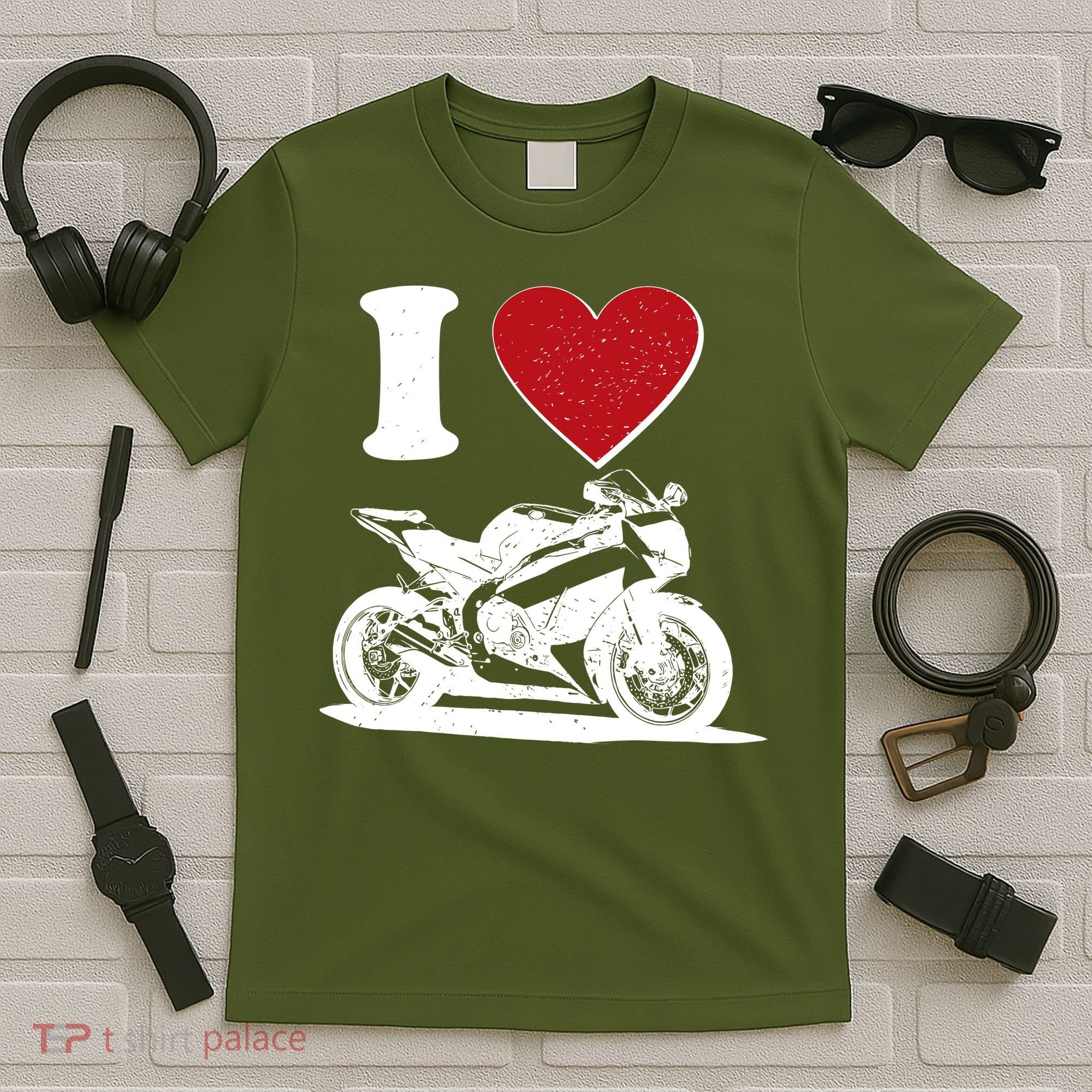 I Love Motorcycles T-Shirt