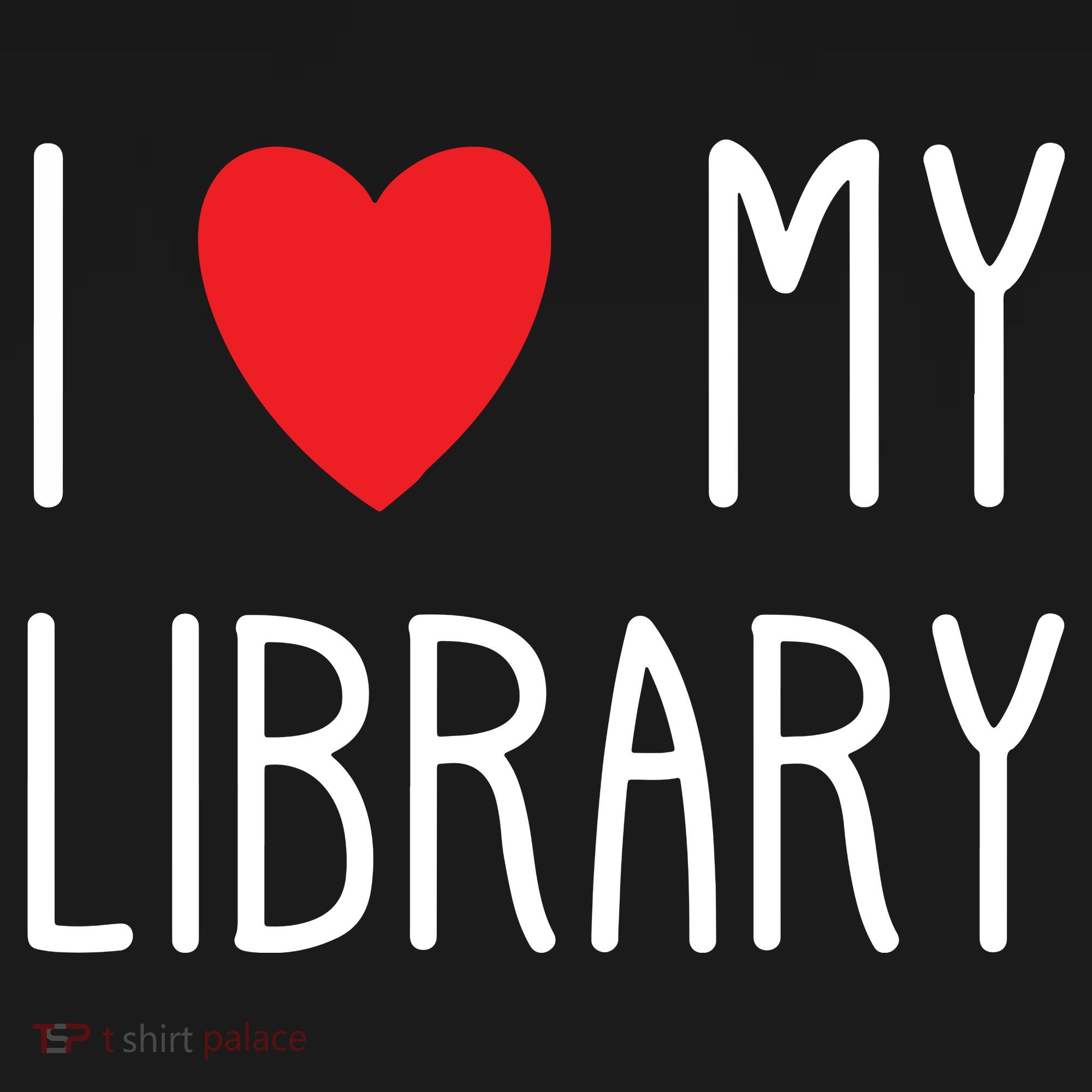 I Love My Library For Book Lovers Readers Librarian Ornament