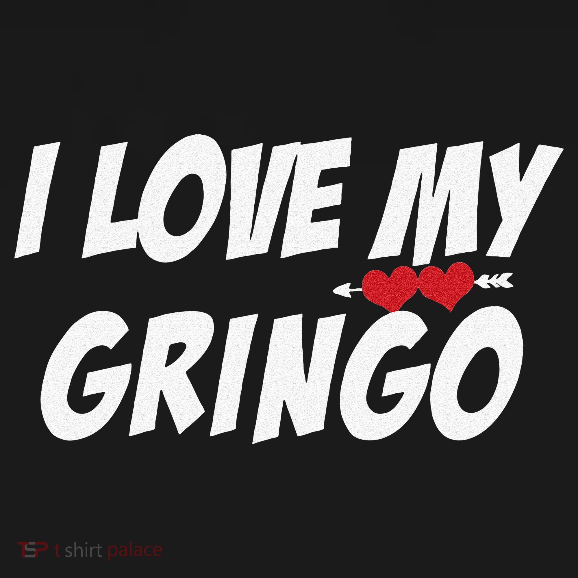 I Love My Gringo Valentine's Day For Latinafriend Wife Women's Tank Top