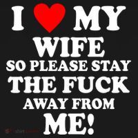 I Love My Wife So Please Stay The F Away From Me Funny Husband Women's Hoodie thumb 2