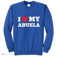 I Love My Abuela Favorite Family Member Valentines Gift Sweatshirt thumb 0