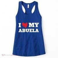 I Love My Abuela Favorite Family Member Valentines Gift Women's Tank Top thumb 0