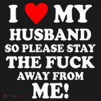 I Love My Husband So Please Stay The F Away From Me Funny Wife Hoodie thumb 7