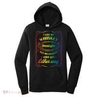 I Like My Whiskey Straight But My Friends Can Go Either Way Women's Hoodie thumb 0