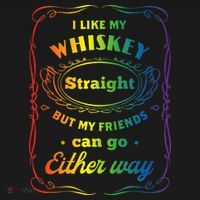 I Like My Whiskey Straight But My Friends Can Go Either Way Visor thumb 3