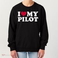 I Love My Pilot Gift Women's Sweatshirt thumb 0
