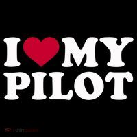 I Love My Pilot Gift Ornament thumb 1