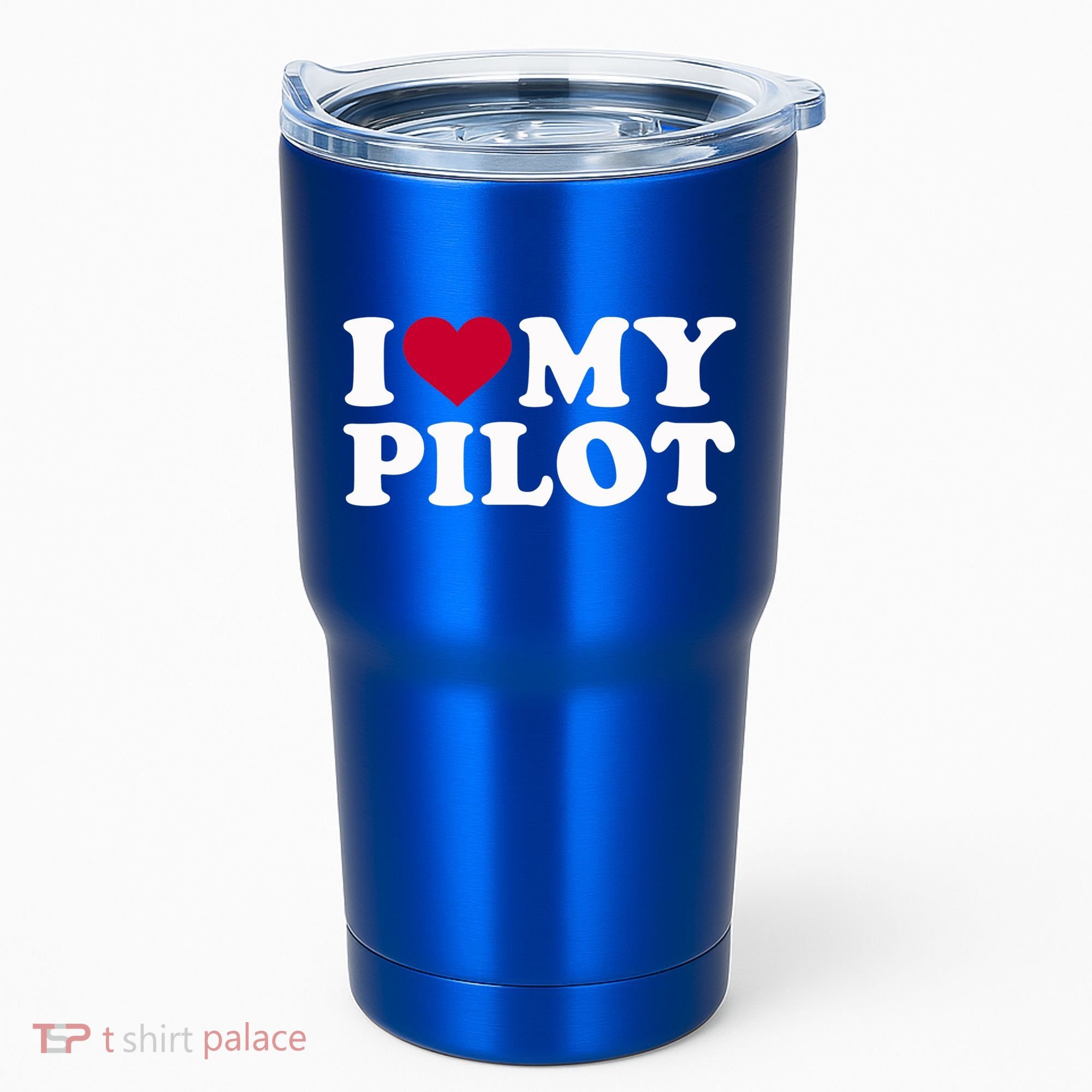I Love My Pilot Gift Tumbler