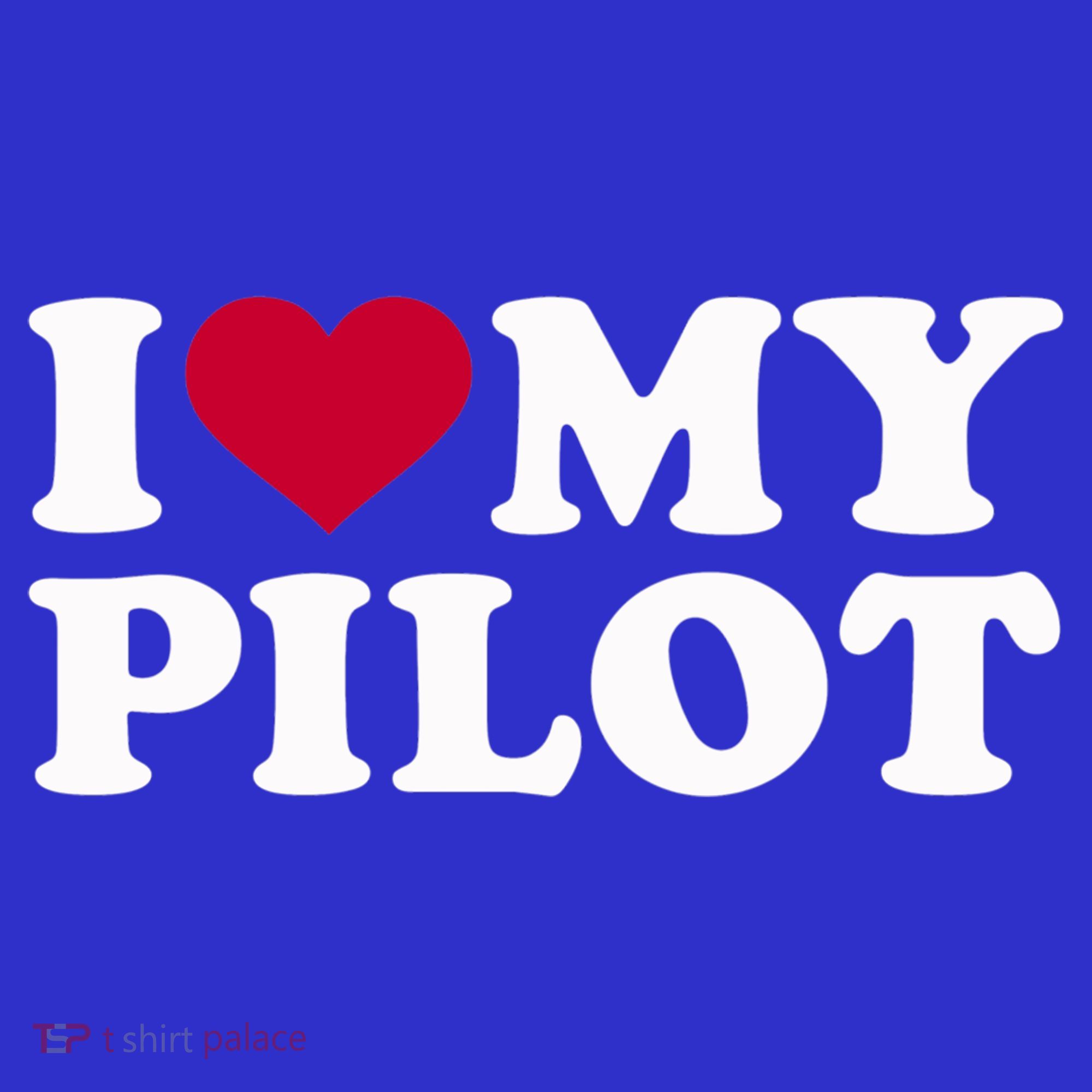 I Love My Pilot Gift Women's Tank Top