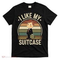 I Like My Suitcase Vintage Trump Sootcase Viral Meme T-Shirt thumb 0