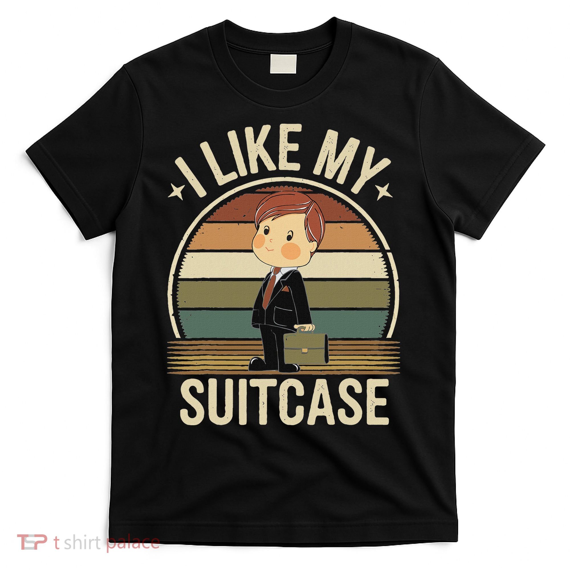 I Like My Suitcase Vintage Trump Sootcase Viral Meme T-Shirt