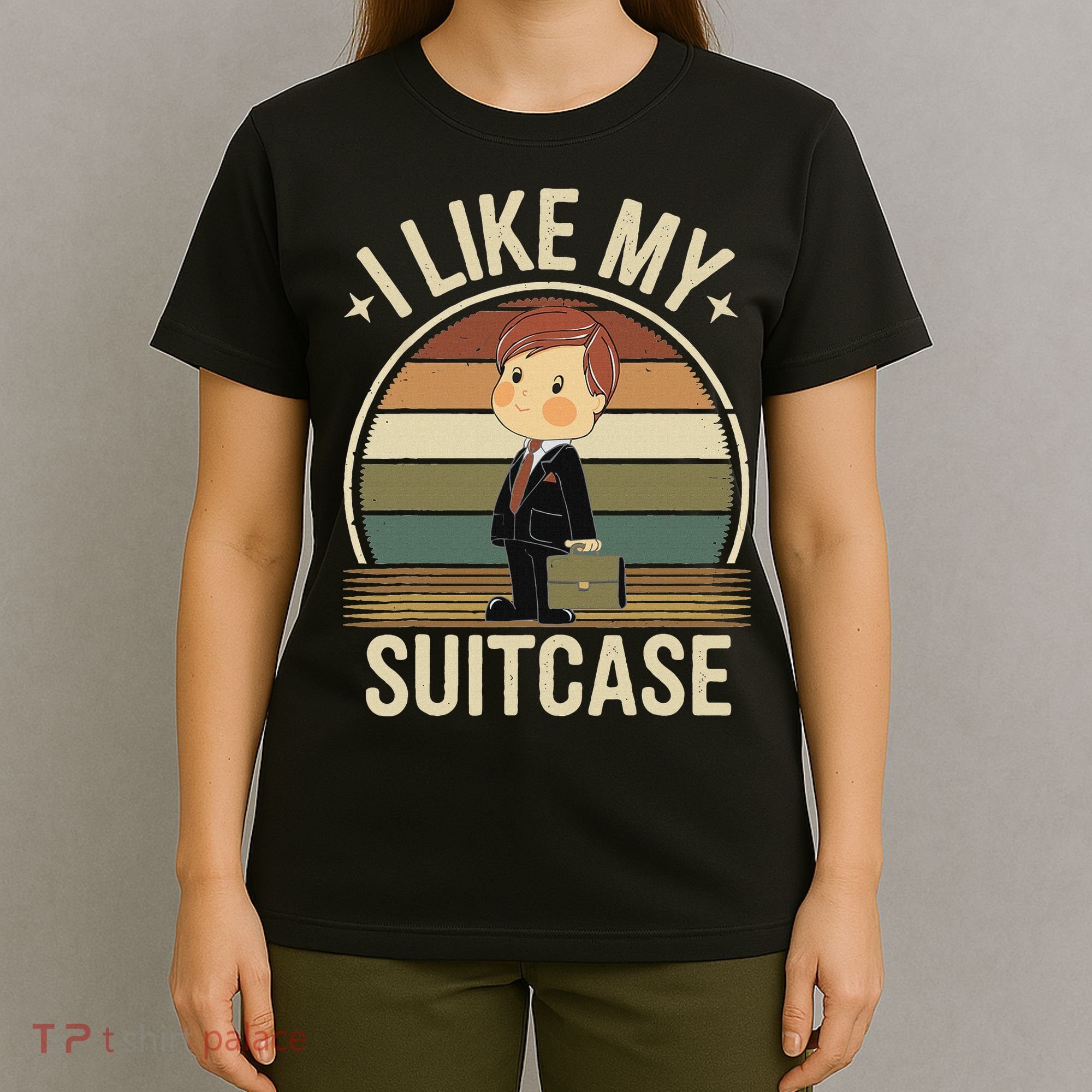 I Like My Suitcase Vintage Trump Sootcase Viral Meme T-Shirt