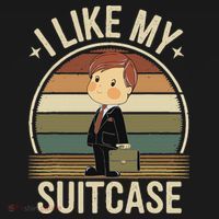 I Like My Suitcase Vintage Trump Sootcase Viral Meme T-Shirt thumb 7