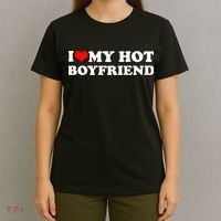 I Love My Hot Boyfriend T-Shirt thumb 4