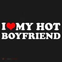 I Love My Hot Boyfriend Women's Hoodie thumb 2