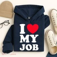 I Love My Job Hoodie thumb 4