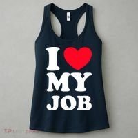 I Love My Job Women's Tank Top thumb 3