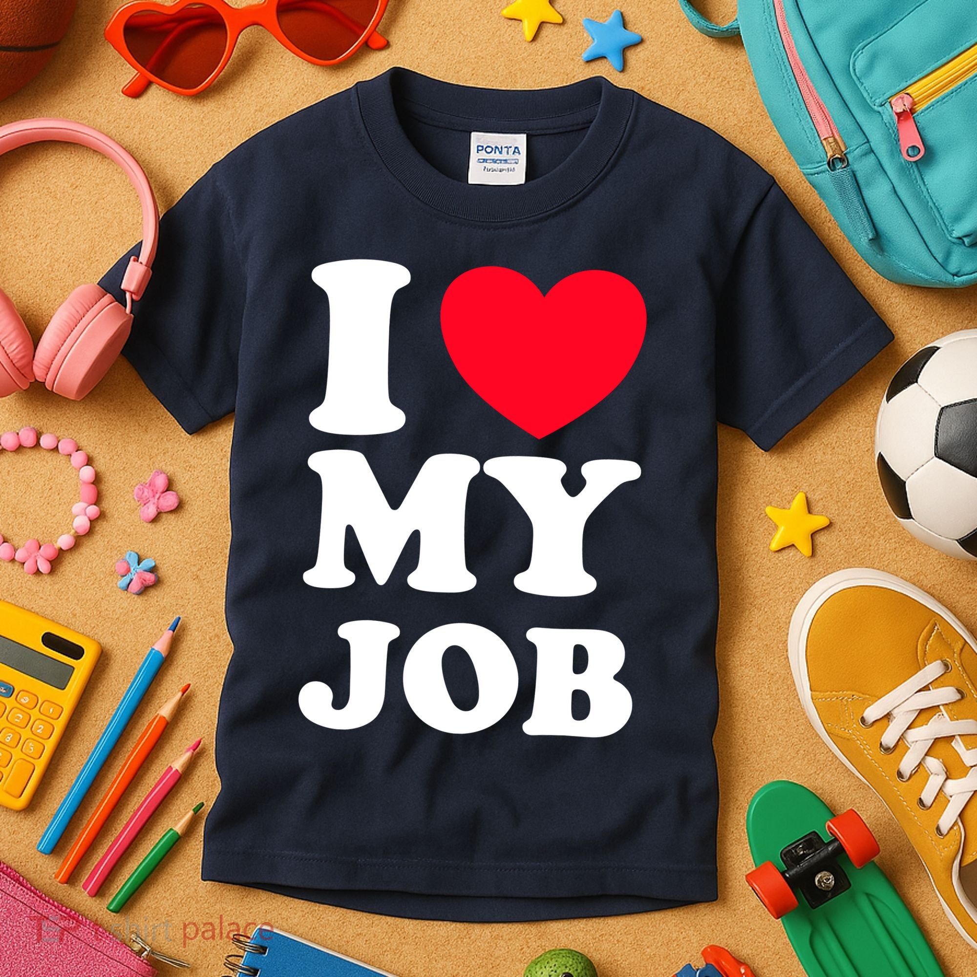 I Love My Job Kids T-Shirt